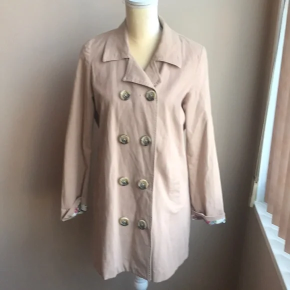 Sundance Anthropologie beige cotton jacket Sz S - Picture 1 of 6